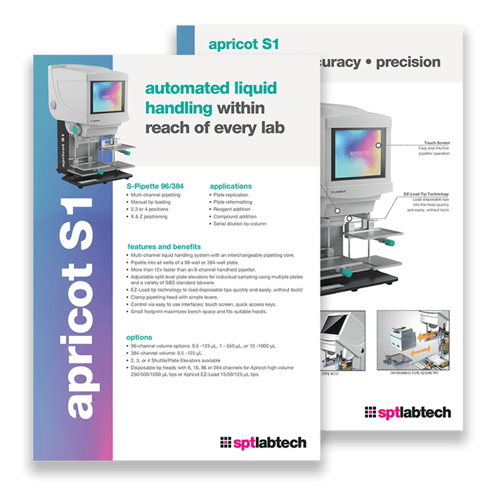 apricot S1 | SPT Labtech