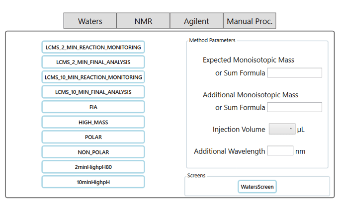 Client - method selection