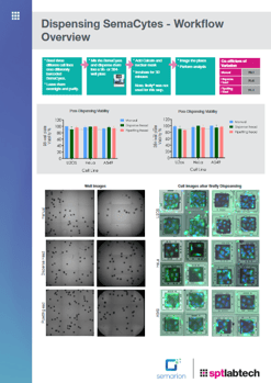 Dispensing SemaCytes - Workflow