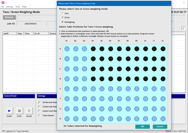 Reweighing Options 9