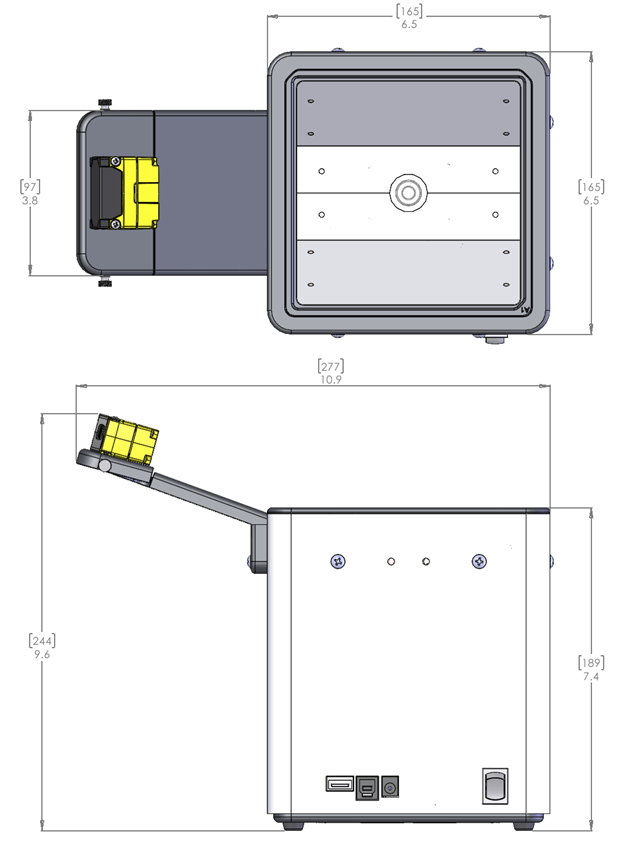 Scan dimensions