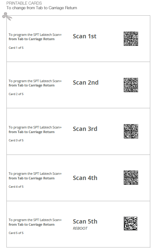 Scan+ printable cards 2