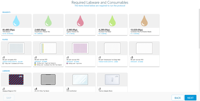 Standard - required labware-1