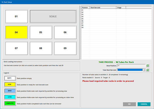 Tare Gross Weighing Deck Setup 9