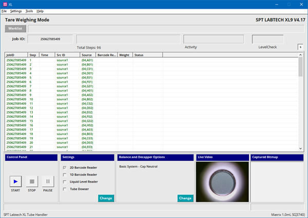Tare Gross Weighing Mode Main Screen 9