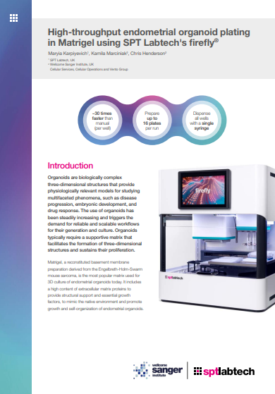 Wellcome Sanger App Note