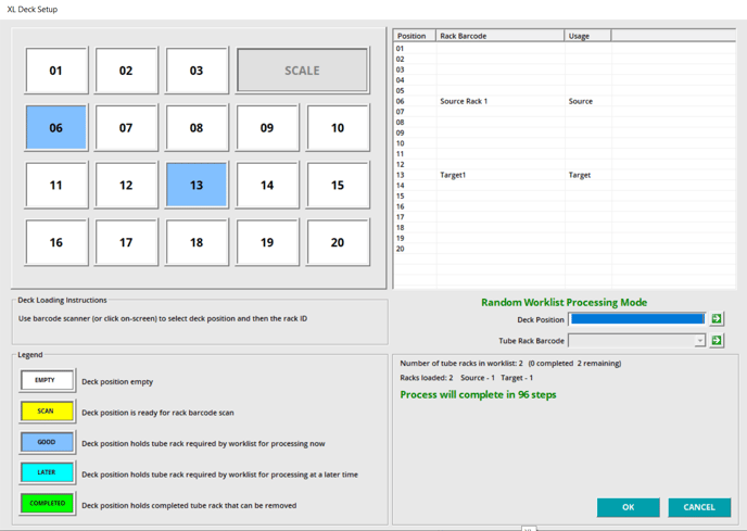 Worklist Deck Setup_End