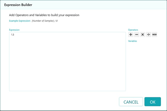 expression builder