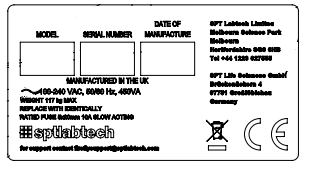 fuse ratings plate-1