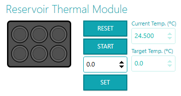 manual reservoir thermal