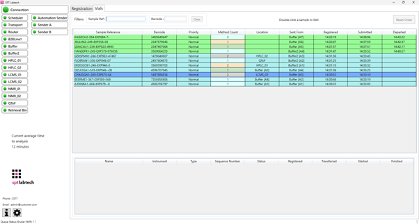 Tracking vials in the lab2lab system - 3.0