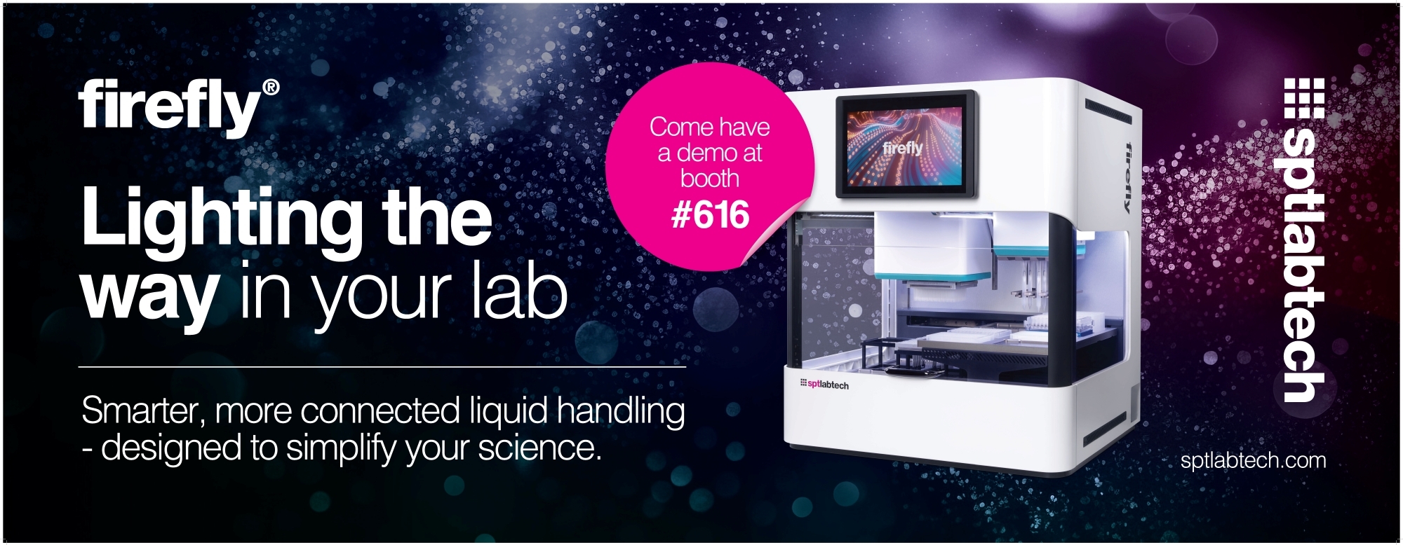 We're exhibiting at SLAS 2026 | SPT Labtech