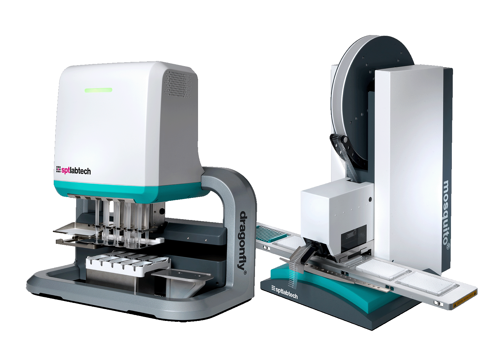 The SPT Labtech 'dynamic duo' - dragonfly discovery and mosquito HV genomics