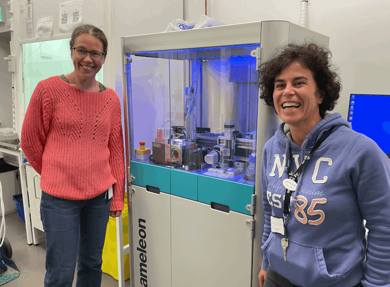 Sweden chameleon lab