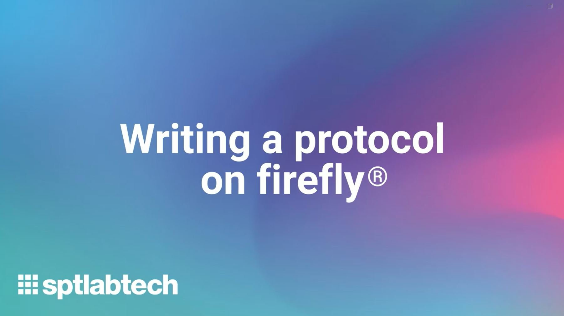 firefly writing a protocol thumbnail
